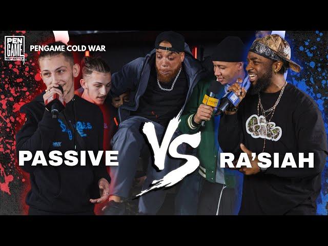 PASSIVE vs RA'SIAH | PenGame Rap Battle 2025