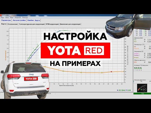 Простое и доступное ГБО, которое подойдёт на любой автомобиль. Подробный разбор программы YOTA RED