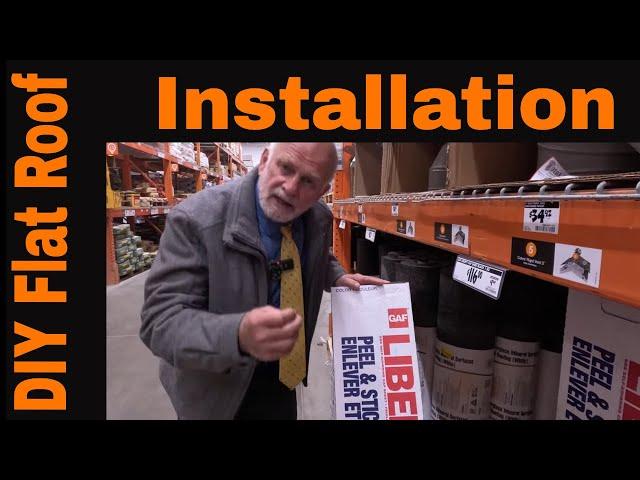 How to Install a RUBBER FLAT ROOF, Cheap, Easy, DIY- Carport, Shed, Porch, Garage - Easy, Fast