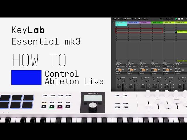 KeyLab Essential mk3 | How To Control Ableton Live