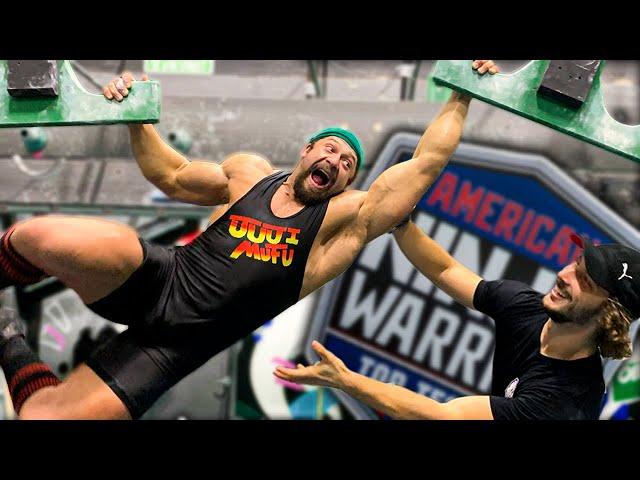 Teaching Powerlifters Do Ninja Warrior feat. Jujimufu & John Haack