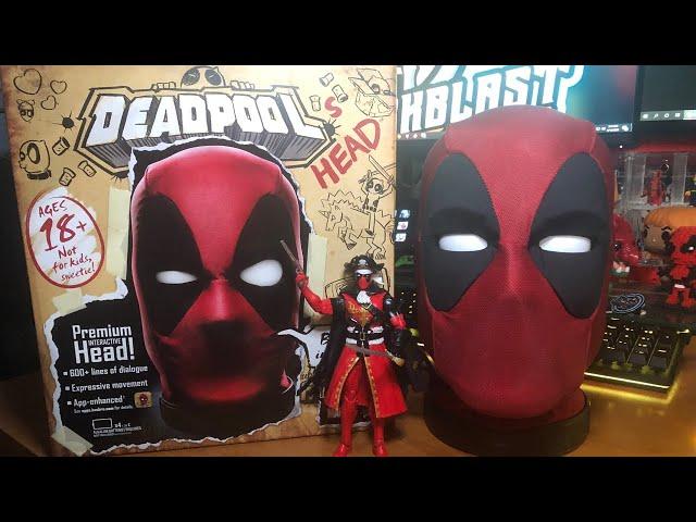 Marvel Legends Deadpool’s Premium Interactive Head Unboxing