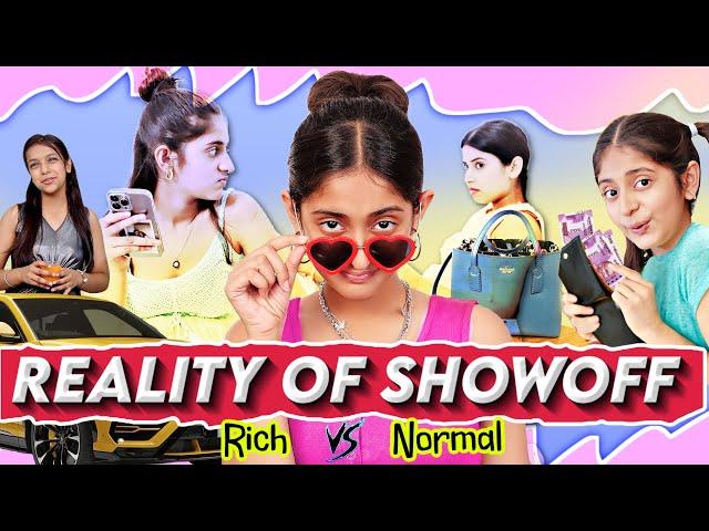 Reality of SHOWOFF - Rich vs Normal Family | A Short Moral Movie | MyMissAnand