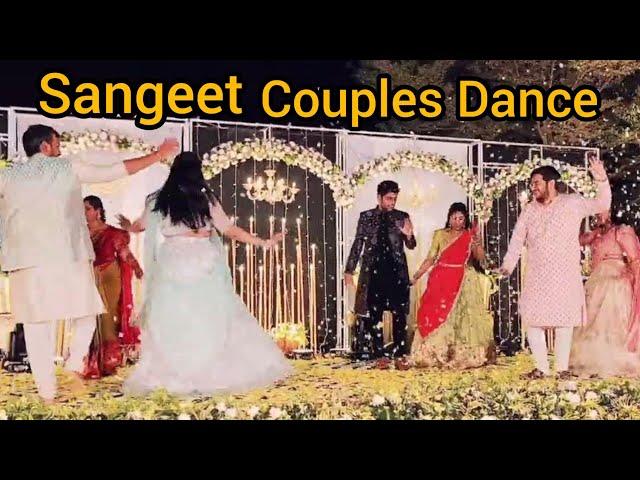 Couples Dance In Sangeet