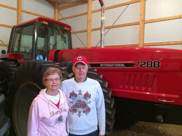 Amazing IHC Tractor Collection of Jerry Kuster in Galva, Illinois