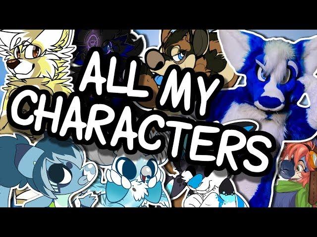 ALL MY CHARACTERS & FURSONAS [The Bottle Ep22]