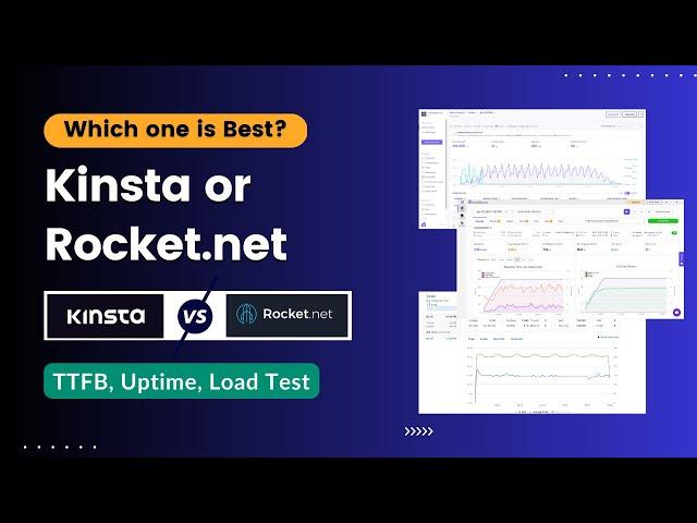 Kinsta vs Rocket.net Detailed Comparison | TTFB, Speed, Uptime, and Load Test -  Shocking Results