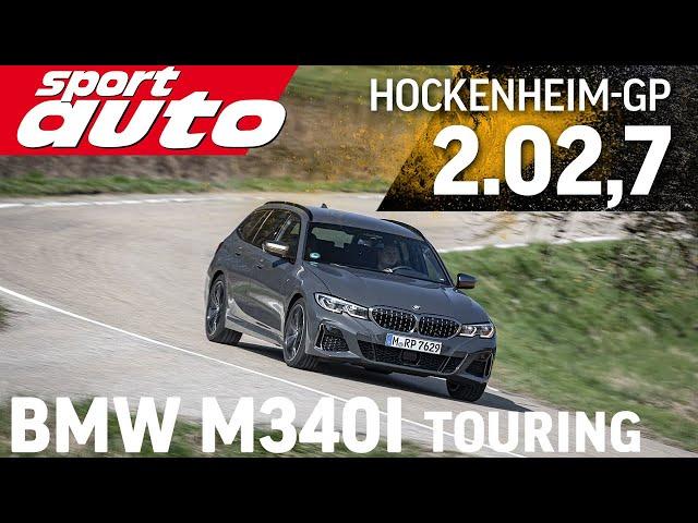 BMW M340i Touring | Hot Lap Hockenheim-GP | sport auto