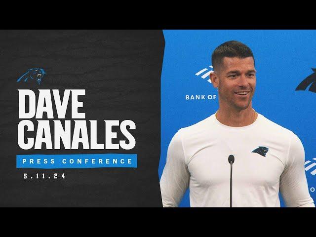 Dave Canales recaps the first two days of rookie minicamp