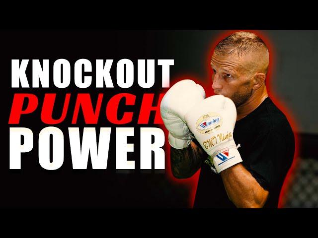 How to get Knockout Punch Power | TJ Dillashaw