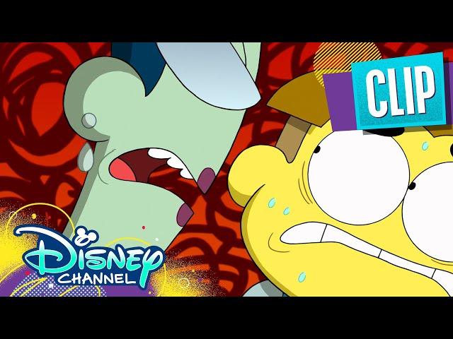 The Greens Can't Stay Quiet  | Big City Greens | Disney Channel Animation