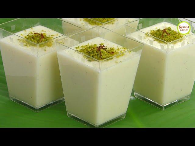 Quick and easy  Afghan Firni/ Ferni/ Phirni - Famous Afghan Pudding Recipe | Dessert recipes