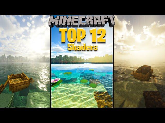 TOP 12 Minecraft Shaders of ALL TIME