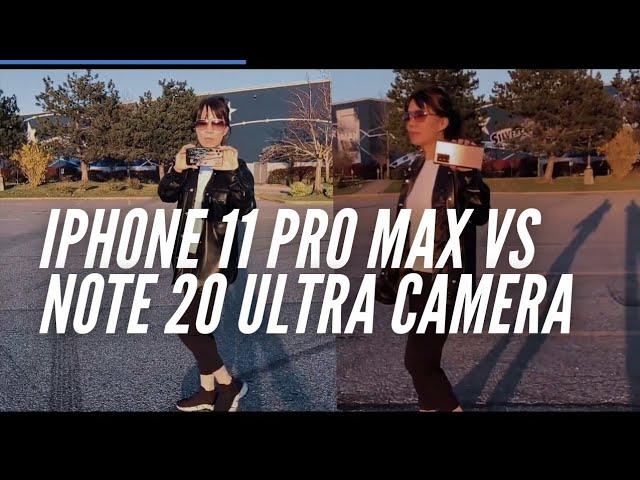 IPhone 11 pro max vs Note 20 Ultra Camera Stabilization: Which one is Better?