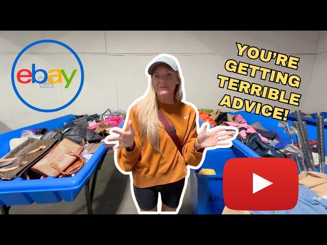 This Reselling Advice Is Dangerous!! We Had To Say Something!