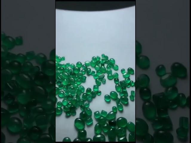 Natural Emerald Cabechoon | Loose Gemstones for Jewelry #crystal #gemstone #naturalgems #rocks