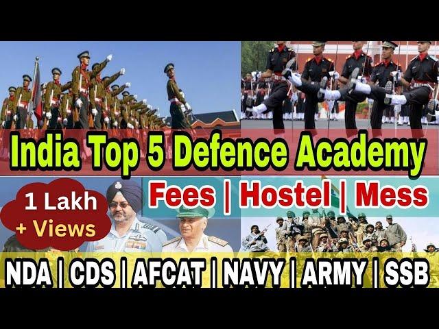 Top 5 Defence Academy in India |  NDA Coaching in Delhi | NDA,CDS, AFCAT,NAVY,SSR, X and Y Group