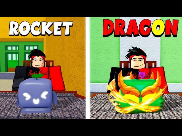 Trading Rocket To Dragon Rework in Blox Fruits!