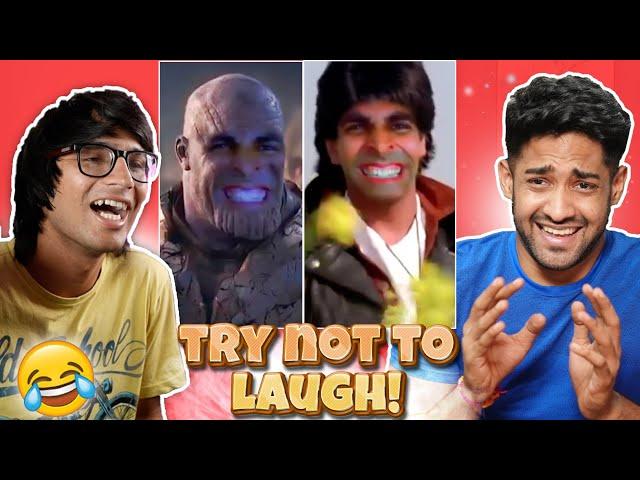 TRY NOT TO LAUGH WITH @souravjvlogs  (FUNNY MEMES)