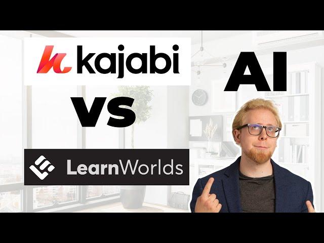 Kajabi vs. LearnWorlds AI (which one is the better AI tool?)