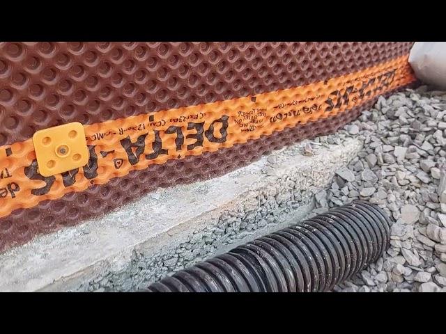 Drain tile installation