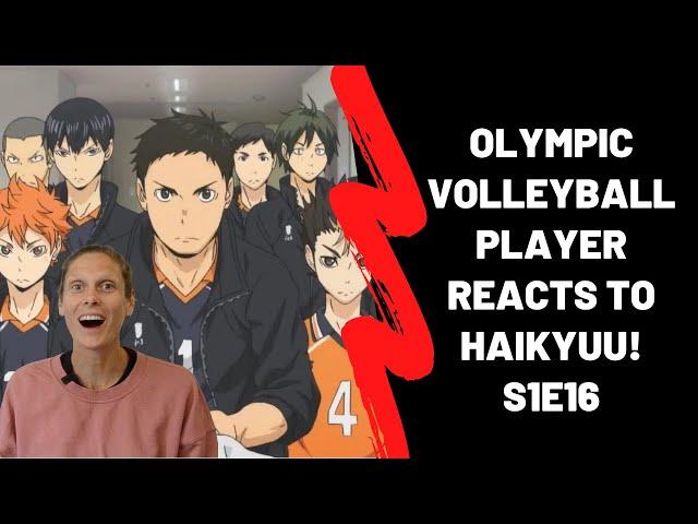 Olympic Volleyball Player Reacts to Haikyuu!! S1E16: "Winners and Losers"