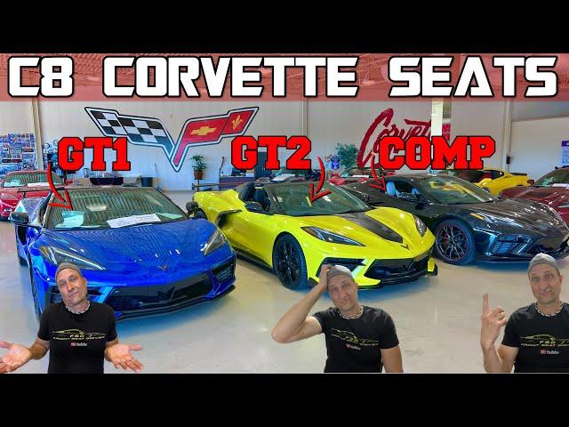 What To Choose! - C8 Corvette Seats - Everything You Need To Know