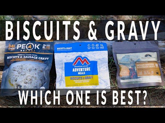 Backpacking meals - Who makes the best biscuits and gravy?