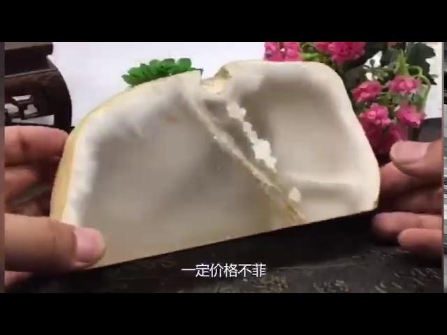 【区分水沫玉和玻璃种翡翠玉石毛料】的区别，专家教您看