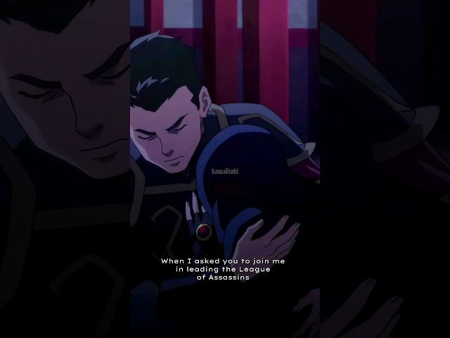 Damian Wayne & Raven  #damirae #damianwayne #raven #justiceleaguedarkapokolipswar