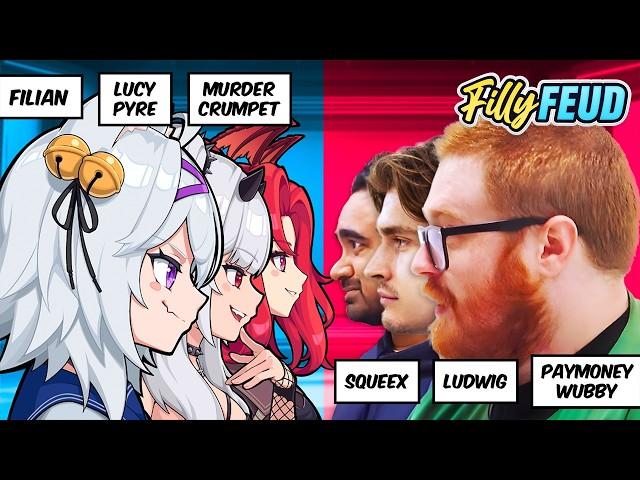 VTubers VS Streamers: Filly Feud! (w/ Ludwig, KanekoLumi, Alluux & more!)