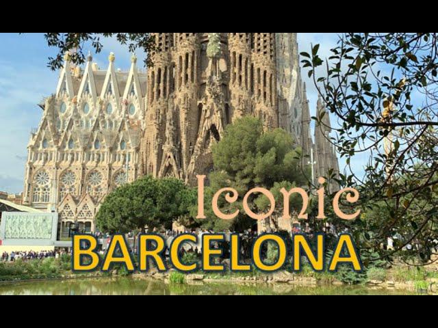 Barcelona Spain-City Day Trip Tour Excursion-Sights Sightseeing Attractions Video-Viking Cruise Ship