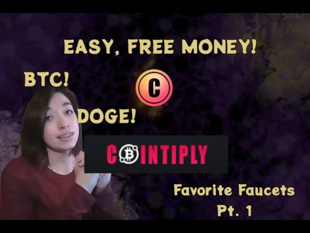 Cointiply: My FAVORITE Faucet! FREE MONEY! BTC, DOGE Faucet!