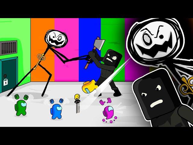 NIGHT SHIFT Experience Roblox in COLOR or DIE | Among Us | Toonz Animation