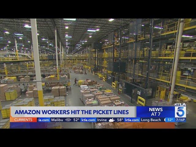 Teamsters union launches historic nationwide strike against Amazon