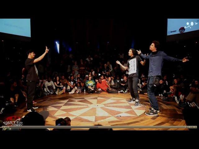 Larry ( Les twins) VS Mathias - quart final - GS FUSION CONCEPT WORLD FINAL | HKEYFILMS