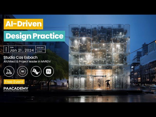 AI-Driven Design Practice – Stable Diffusion in Architecture (Cas Esbach / MVRDV)