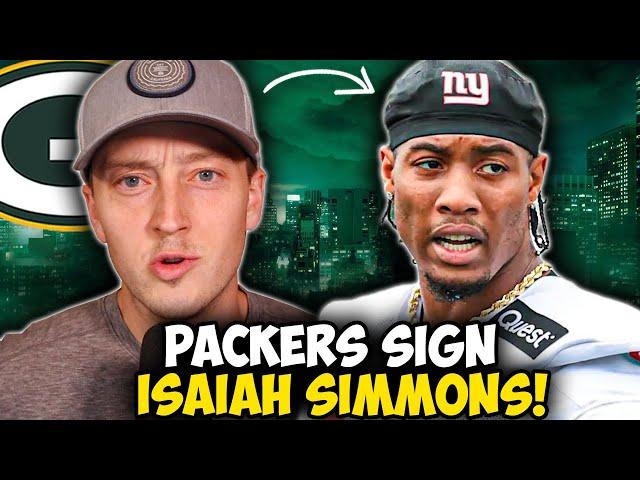 Packers Sign LB Isaiah Simmons!