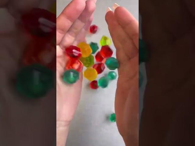 ASMR Unboxing Ring Pop Gummy Gems  #shorts #short #unboxing #asmr #ringpop #candy #candyfunhouse