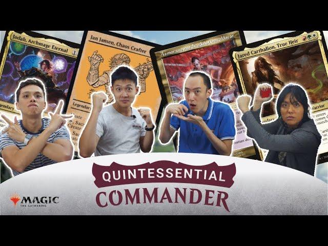 Jodah vs Jared vs Jan Jansen vs Asmo | MTG Commander EDH Gameplay | QMTG