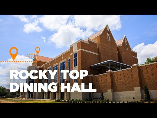 Tour the University of Tennessee, Knoxville’s Rocky Top Dining Hall