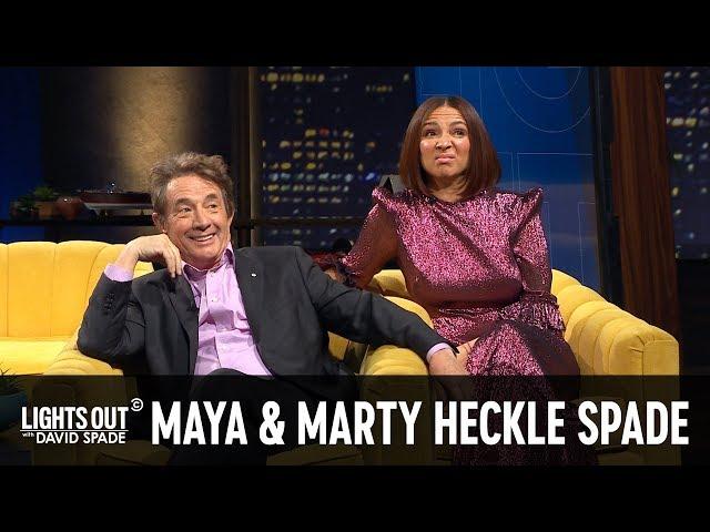 Maya Rudolph & Martin Short Refuse to Laugh at David Spade’s Monologue - Lights Out with David Spade