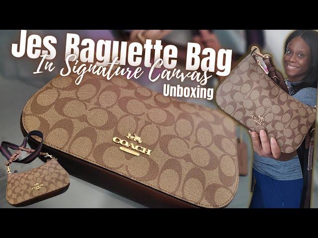 The Jes Baguette Bag Unboxing Coach