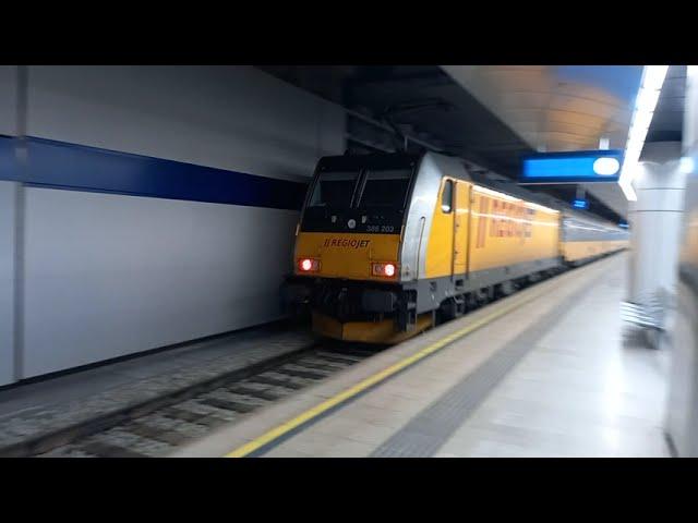 поезд аэропорт Вена (Австрия)-Прага (Чехия)/train airport Vienna (Austria)-Prague (Czech Republic)