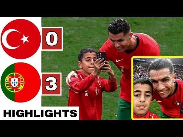 Türkiye vs Portugal (0-3) All GOALS & Extended HIGHLIGHTS | EURO 2024