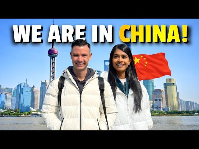OUR FIRST TIME IN CHINA SHOCKED US! FIRST DAY IN SHANGHAI 上海 