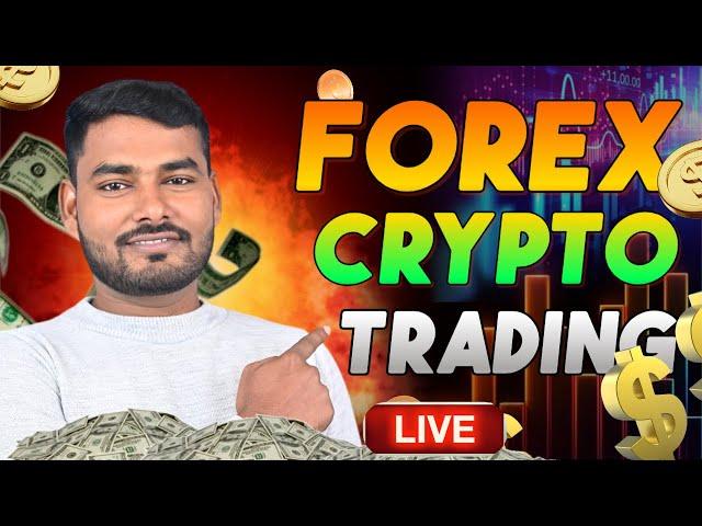 LIVE FOREX & CRYPTO  ANALYIS 18 JUN || Sandeep Kumar #forextrading #cryptotrading #goldforexsignals