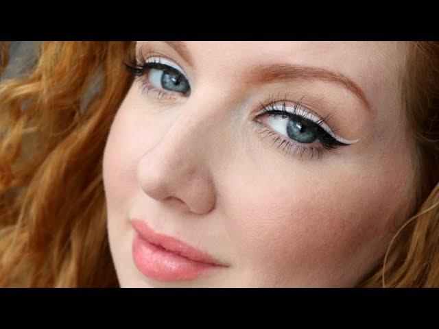 How to Wear White Eyeliner Makeup Tutorial | Summer Trend 2019