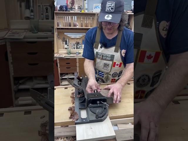 Stanley 51 & 52 Shooting Board #shorts #woodworking #RobCosman