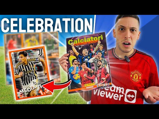 ️CELEBRATION SET CALCIATORI PANINI 2023/24 - Unboxing completo & EURO 2024!